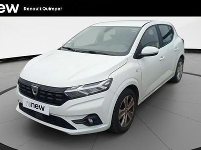 Blanc Occasion 2021 Dacia Sandero Comfort Citadine | 11 890 € (Prix juste)