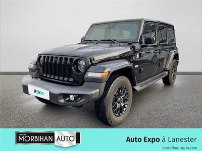 occasion Jeep Wrangler JL MY21 UNLIMITED 4XE 2.0 L T 380 CH PHEV 4X4 BVA8 Overland