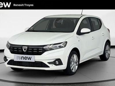 Blanc Occasion 2021 Dacia Sandero Comfort Citadine | 12 499 € (Bon prix)