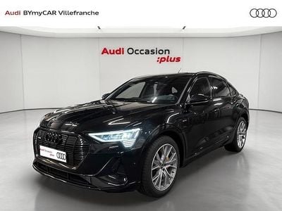 Noir mythe métallisé Occasion 2022 Audi e-tron Sportback S-Line SUV | 45 997 € (Bon prix)
