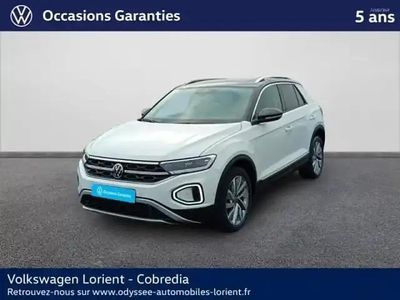 Blanc pur/toit noir Occasion 2023 VW T-Roc Exclusive SUV | 28 490 € (Prix juste)