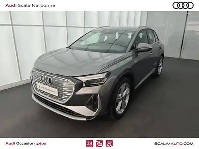 Gris typhon métallisé Occasion 2025 Audi Q4 e-tron S-Line SUV | 56 900 €