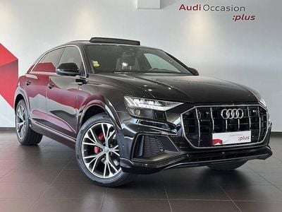 Noir orca métallisé Occasion 2019 Audi Q8 S-Line SUV | 62 980 € (Prix assez cher)