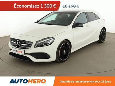 Blanc Occasion 2016 Mercedes A180 Berline | 16 890 € (Prix juste)