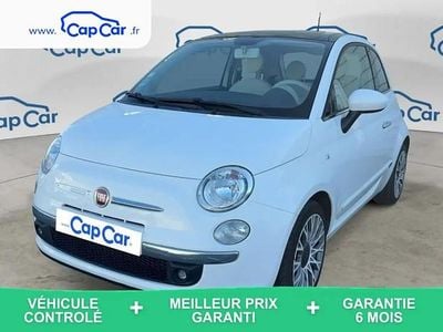 Blanc Occasion 2015 Fiat 500 Lounge Citadine | 6 990 € (Super prix)