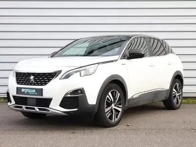 Blanc nacré (s) Occasion 2020 Peugeot 3008 GT-line SUV | 19 990 € (Prix juste)
