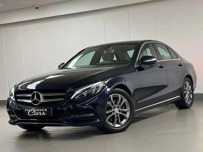 Bleu Occasion 2014 Mercedes C220 Avantgarde Berline | 16 400 € (Bon prix)