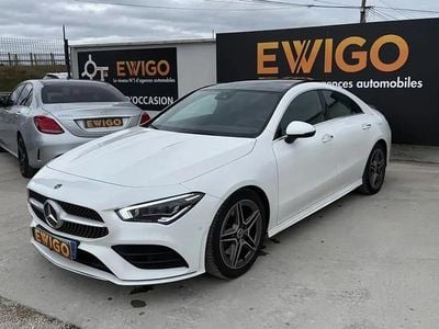 Blanc Occasion 2019 Mercedes CLA200 AMG line Berline | 26 989 € (Prix juste)
