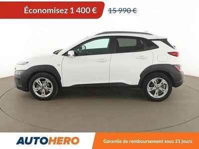 Blanc Occasion 2021 Hyundai Kona SUV | 14 590 € (Bon prix)