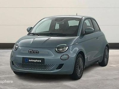 Bleu Occasion 2021 Fiat 500e La Prima Berline | 17 599 € (Prix juste)