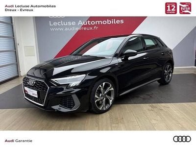 Occasion Audi A3 Sportback e-tron S-Line 150 ch (110 kW) 2023 Noir mythe métallisé Citadine