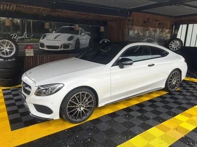 Blanc Occasion 2018 Mercedes C250 AMG Berline | 34 900 €