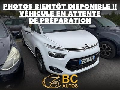 Blanc Occasion 2016 Citroën C4 Exclusive Monospace | 10 990 € (Bon prix)