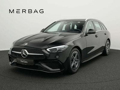 Noir Occasion 2024 Mercedes C220 AMG line Break | 42 990 € (Bon prix)