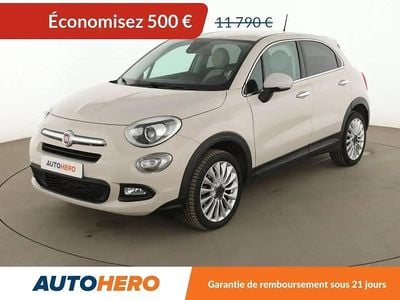 Beige Occasion 2016 Fiat 500X Lounge SUV | 11 290 € (Prix juste)