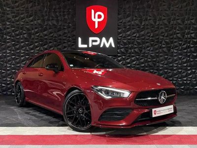 Rouge Occasion 2021 Mercedes CLA200 AMG line Berline | 29 990 € (Prix juste)