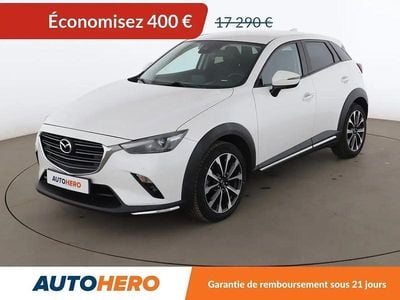 Blanc Occasion 2019 Mazda CX-3 Selection SUV | 16 890 € (Super prix)