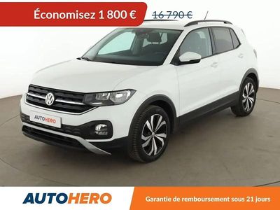 Blanc Occasion 2019 VW T-Cross LOUNGE SUV | 14 990 € (Prix juste)