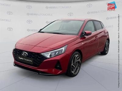 Rouge Occasion 2022 Hyundai i20 Berline | 17 999 € (Prix juste)