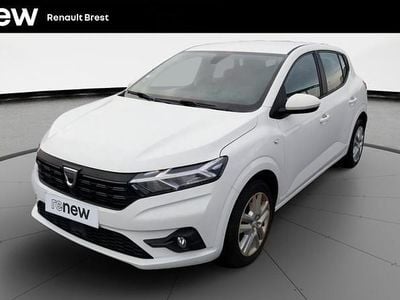 Blanc Occasion 2021 Dacia Sandero Comfort Citadine | 13 590 € (Prix juste)