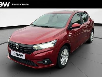 Rouge Occasion 2021 Dacia Sandero Comfort Citadine | 10 999 € (Bon prix)