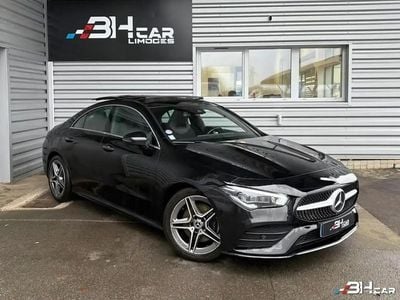 Noir Occasion 2020 Mercedes CLA200 AMG line Coupé | 26 490 € (Bon prix)