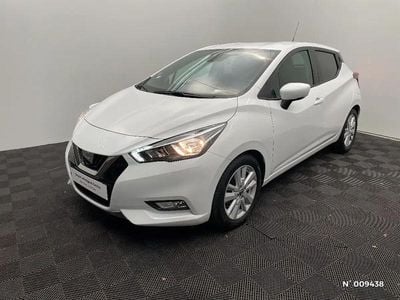 Blanc Occasion 2020 Nissan Micra N-Connecta | 13 990 € (Prix assez cher)