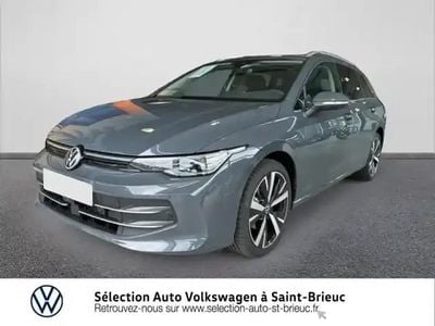 Gris dauphin métallisée Occasion 2024 VW Golf VIII Style Break | 34 990 € (Prix assez cher)