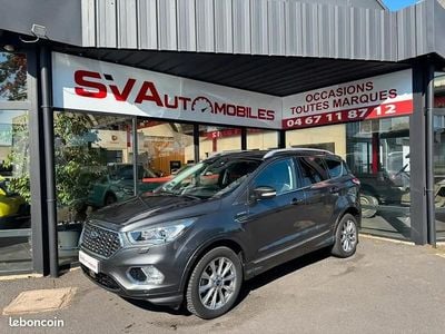 Gris Occasion 2019 Ford Kuga Vignale SUV | 18 990 € (Prix assez cher)