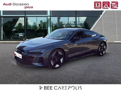 Gris daytona nacré Occasion 2022 Audi e-tron GT quattro Sport Berline | 63 900 € (Prix assez cher)