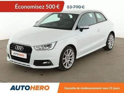 Blanc Occasion 2016 Audi A1 S-Line Citadine | 13 290 € (Prix juste)