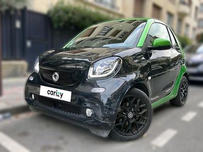 Occasion Smart ForTwo Cabrio Prime 60 kW (82 ch) 2017 Noir Cabriolet