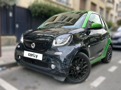 Noir Occasion 2017 Smart ForTwo Cabrio Prime Cabriolet | 11 690 €