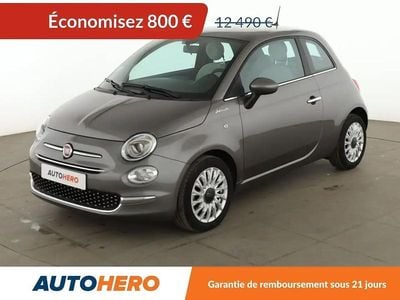 Gris Occasion 2021 Fiat 500 Dolcevita Citadine | 11 690 € (Bon prix)