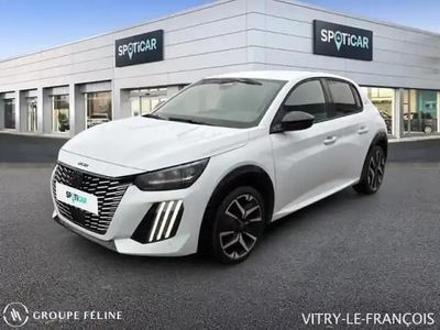 Blanc okénite (m) Nouvelle 2025 Peugeot 208 GT Citadine | 28 390 €