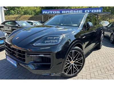 Noir Occasion 2024 Porsche Cayenne E-Hybrid Coupe Coupé | 129 990 € (Prix assez cher)