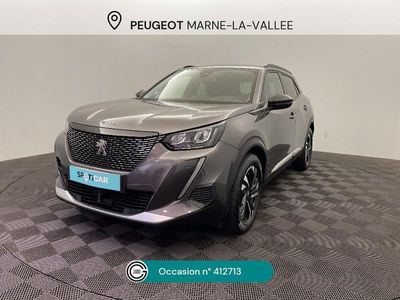 Gris Occasion 2022 Peugeot 2008 Allure SUV | 18 980 € (Prix assez cher)