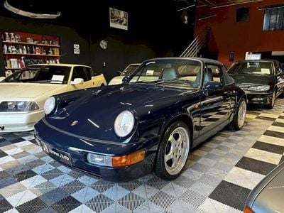 Occasion Porsche 911 Carrera 4 250 ch (183 kW) 1990 Bleu Cabriolet