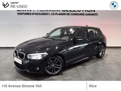 Occasion BMW 118 M Sport 136 ch (100 kW) 2019 Saphirschwarz Citadine