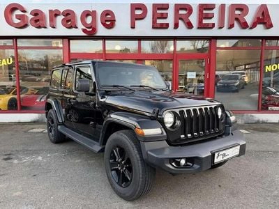 Noir Occasion 2021 Jeep Wrangler Sahara SUV | 42 900 € (Super prix)