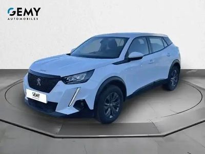 Teinte opaque blanc banquise Occasion 2021 Peugeot 2008 S SUV | 15 900 € (Prix juste)