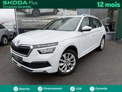 Blanc lune métallisé Occasion 2020 Skoda Kamiq Ambition SUV | 17 980 € (Prix juste)