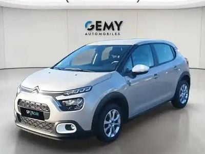 Beige Occasion 2021 Citroën C3 PureTech Berline | 9 450 € (Bon prix)