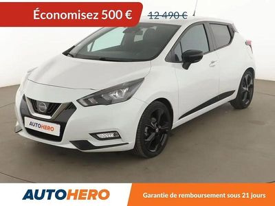 Blanc Occasion 2021 Nissan Micra Citadine | 11 990 € (Prix juste)