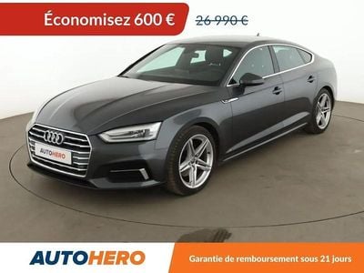 Gris Occasion 2018 Audi A5 S-Line Berline | 26 390 € (Prix juste)
