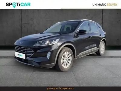 Noir agate métallisée Occasion 2021 Ford Kuga Titanium SUV | 20 990 € (Prix cher)