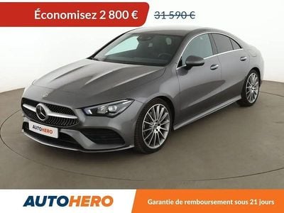 Gris Occasion 2022 Mercedes CLA220 AMG line Berline | 28 790 € (Super prix)