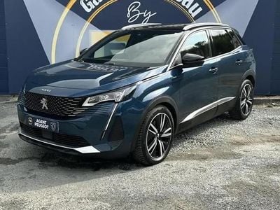 Bleu Occasion 2021 Peugeot 3008 GT SUV | 18 490 € (Prix juste)