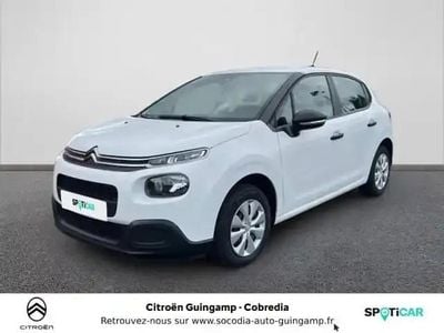 Blanc banquise Occasion 2020 Citroën C3 Live Berline | 8 480 € (Prix juste)