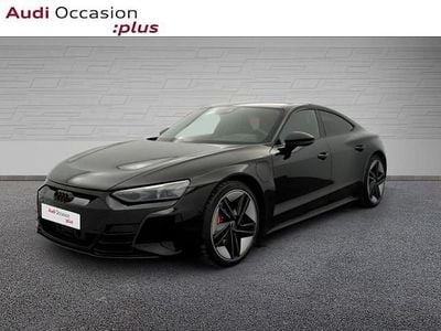 Noir mythe métallisé Occasion 2022 Audi e-tron GT quattro Design Berline | 69 990 € (Super prix)